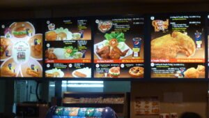 KFC Menu