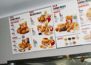 kfc menu changes